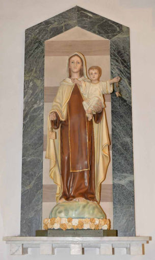 Statua Madonna del Carmelo