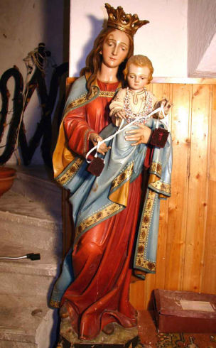 Statua Madonna del Carmelo