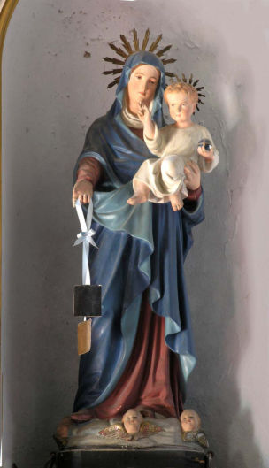 Statua Madonna del Carmine