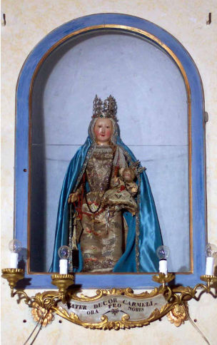 Statua Madonna del Carmelo