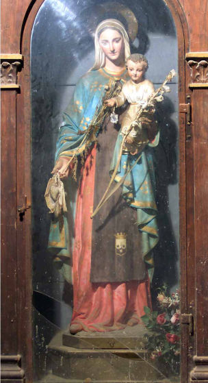 Statua Madonna del Carmine