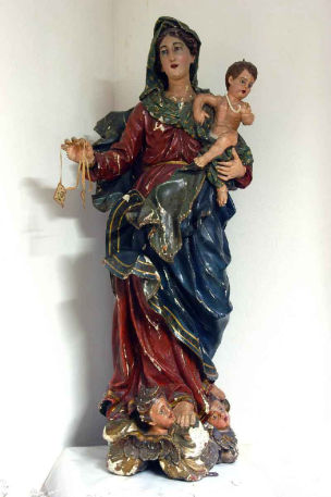 Statua Madonna del Carmelo