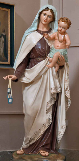 Statua Madonna del Carmelo