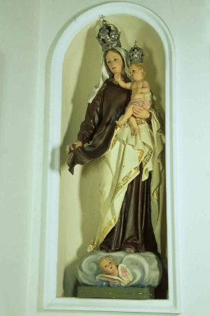 Statua Madonna del Carmelo