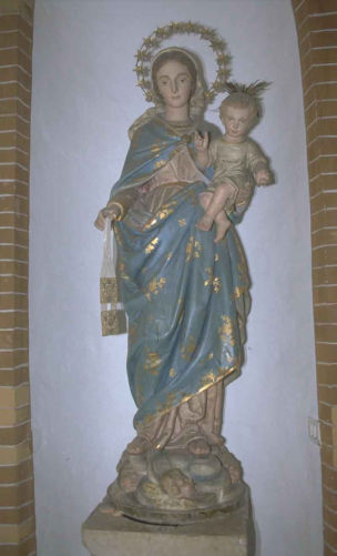 Statua Madonna del Carmelo