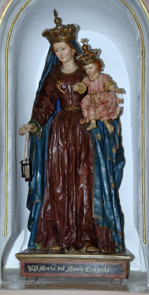 Statua Madonna del Carmelo