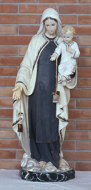 Statua Madonna del Carmelo