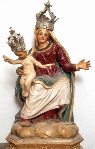 Statua Madonna del Carmelo