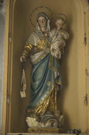 Statua Madonna del Carmelo con Gesù Bambino