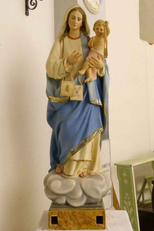 Statua Madonna del Carmelo