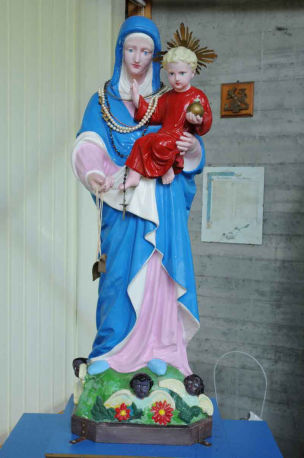 Statua Madonna del Carmelo con Gesù Bambino