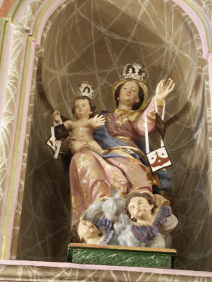 Statua Madonna del Carmine