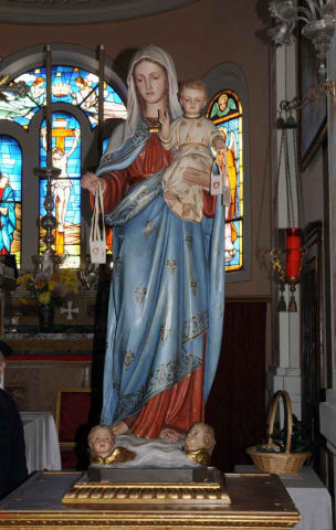 Statua Madonna del Carmelo con Gesù Bambino