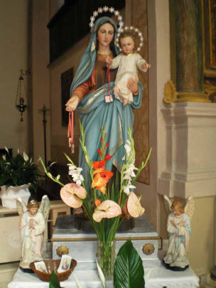 Statua Madonna del Carmelo