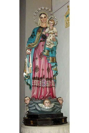 Statua Madonna del Carmelo
