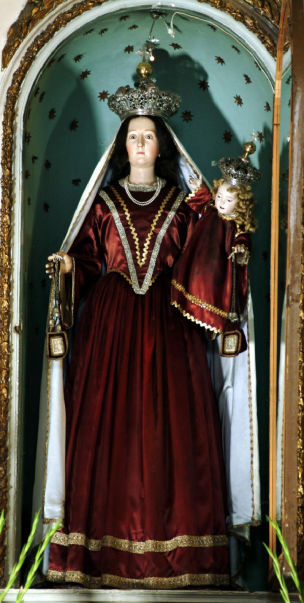 Statua Madonna del Carmelo