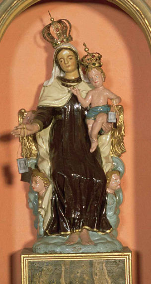 Statua Madonna del Carmine