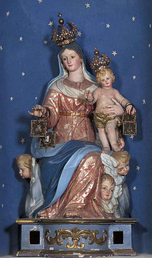 Statua Madonna del Carmine
