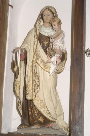 Statua Madonna del Carmine