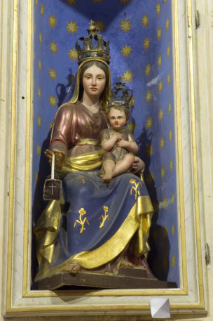 Statua Madonna del Carmelo