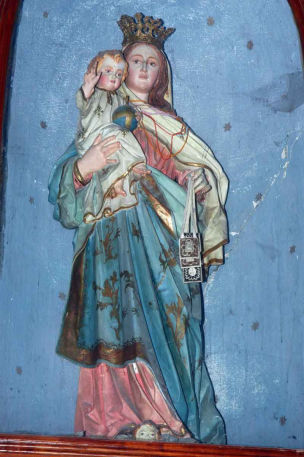 Statua Madonna del Carmelo