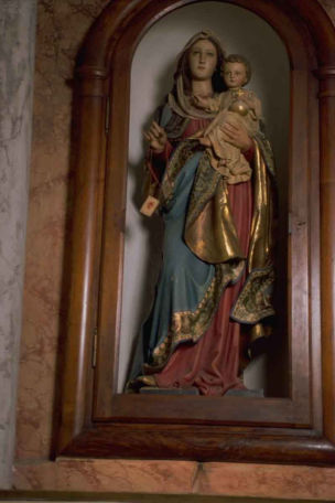 Statua Madonna del Carmelo con Gesù Bambino