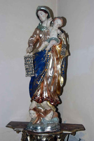 Statua Madonna del Carmelo