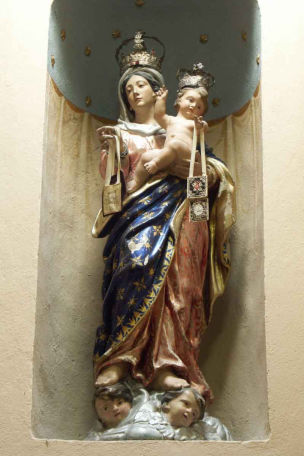 Statua Madonna del Carmelo