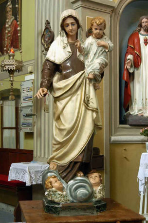 Statua Madonna del Carmelo