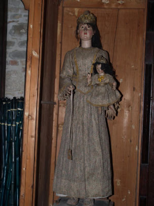 Statua Madonna del Carmine