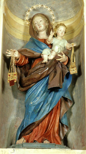 Statua Madonna del Carmine