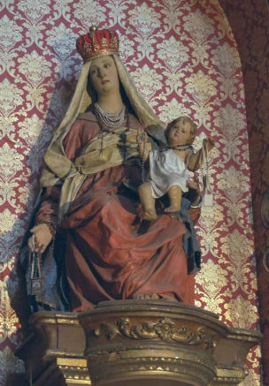 Statua Madonna del Carmine