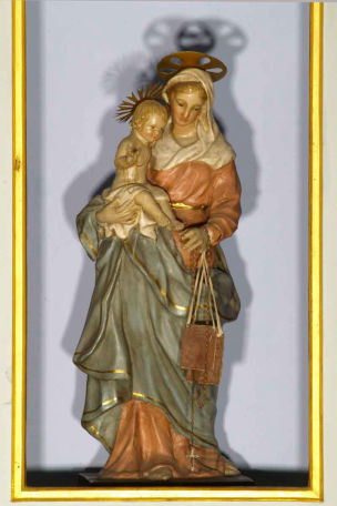 Statua Madonna del Carmelo