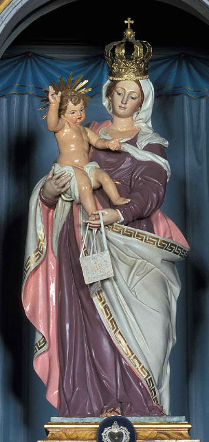 Statua Madonna del Carmine