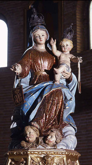 Statua Madonna del Carmine