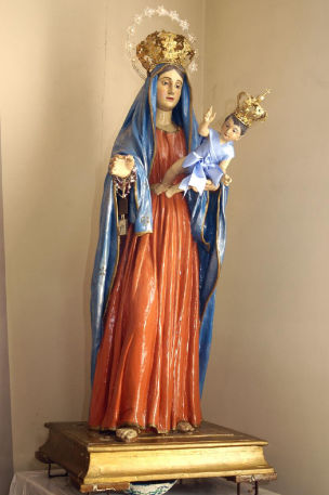 Statua Madonna del Carmine