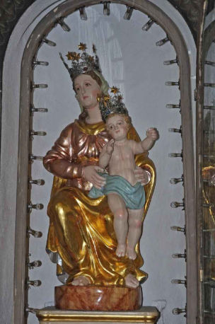 Statua Madonna del Carmine