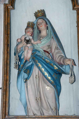 Statua Madonna del Carmelo