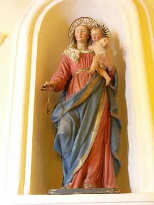 Statua Madonna del Carmelo
