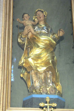 Statua Madonna del Carmelo