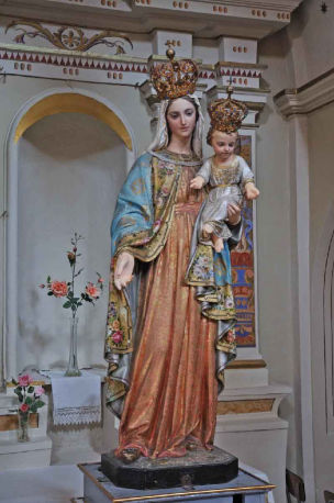 Statua Madonna del Carmelo