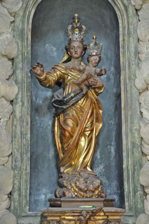 Statua Madonna del Carmelo