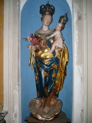 Statua Madonna del Carmelo