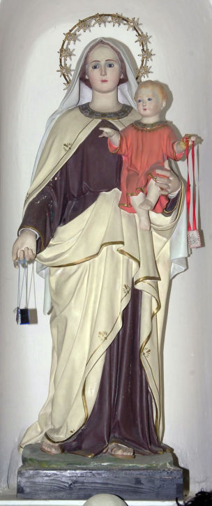 Statua Madonna del Carmelo