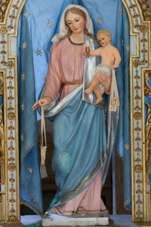 Statua Madonna del Carmelo