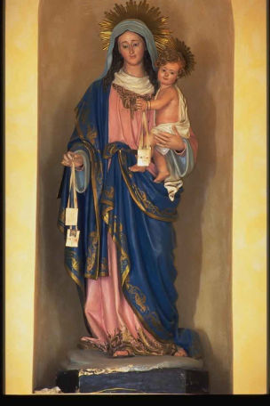 Statua Madonna del Carmine