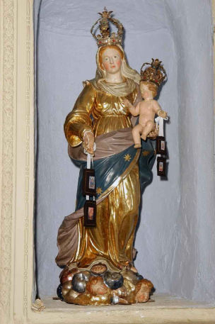 Statua Madonna del Carmelo