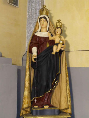 Statua Madonna del Carmelo