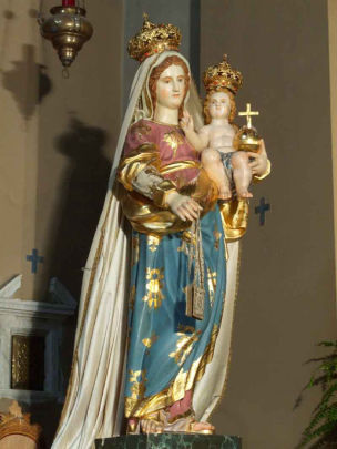 Statua Madonna del Carmelo