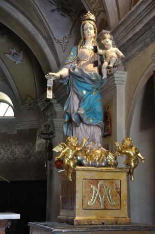 Statua Madonna del Carmelo